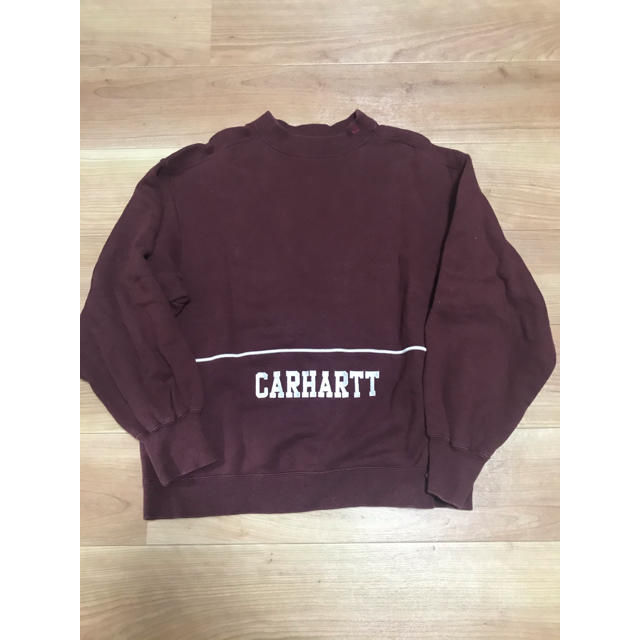 EMODA(エモダ)のEMODA×CARHARTT WIP アンダーロゴルーズトレーナー レディースのトップス(トレーナー/スウェット)の商品写真