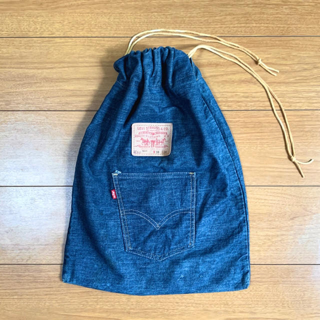 Levi70s リーバイス 501 ビンテージ デニム バッグ now designed