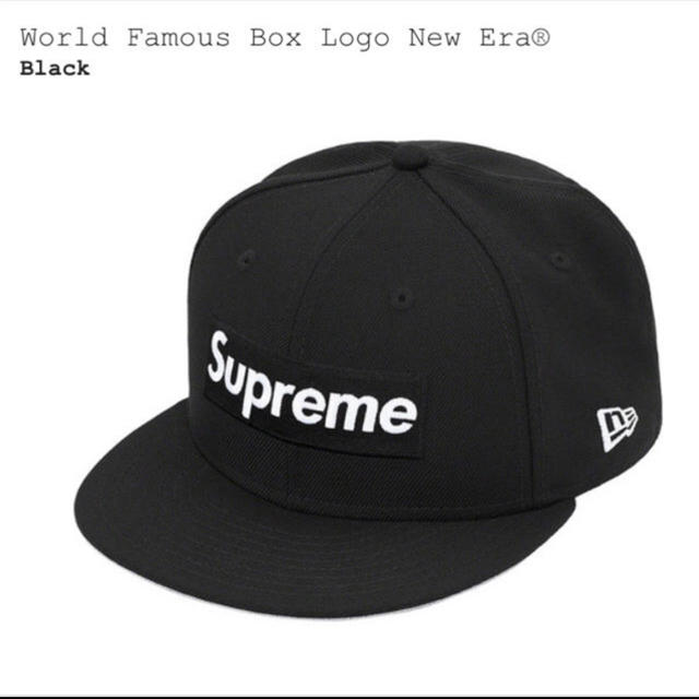 メンズWorld Famous Box Logo New Era 7-1/2