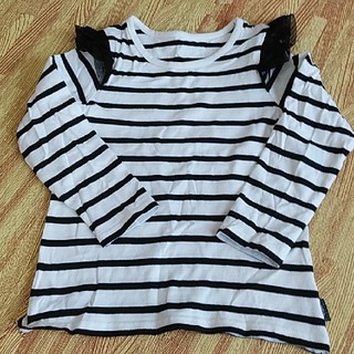 ベルメゾン(ベルメゾン)のベルメゾン女の子長袖シャツ110(Tシャツ/カットソー)