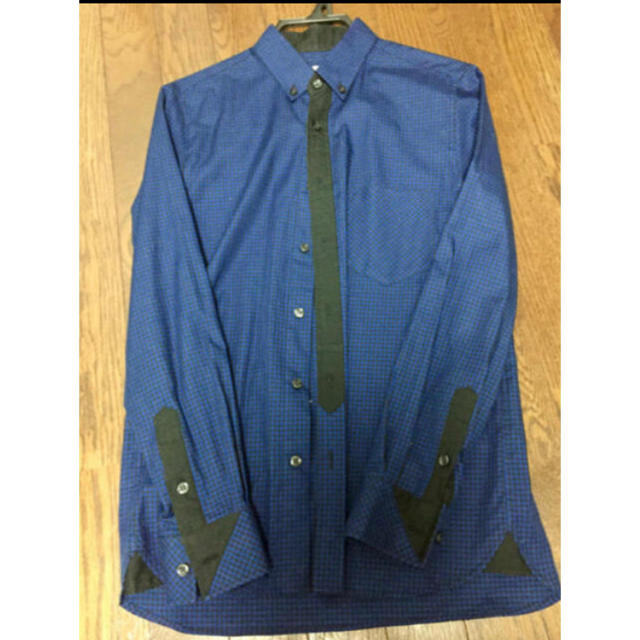 DISCOVERED チェック長袖シャツ ブルー | settannimacchineagricole.it