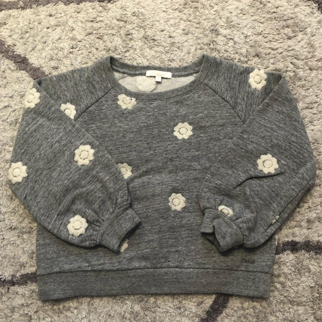 Chloe(クロエ)のChloe kids クロエ　トレーナー　8歳サイズ キッズ/ベビー/マタニティのキッズ服女の子用(90cm~)(Tシャツ/カットソー)の商品写真