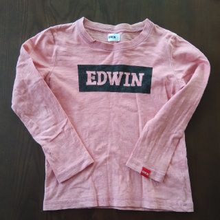 エドウィン(EDWIN)のキッズ エドウィン 長袖シャツ ピンク系 120cm 男女児 子供 EDWIN(Tシャツ/カットソー)