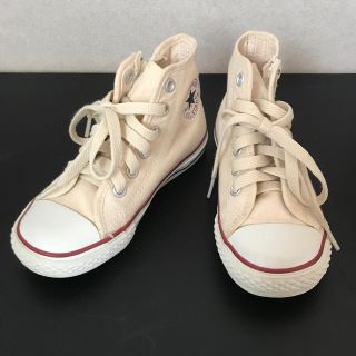 コンバース(CONVERSE)の18㎝♫コンバースハイカット オフホワイト(スニーカー)