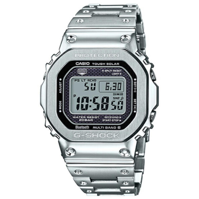 G-SHOCK GMW-B5000D-1JF フルメタル　シルバー