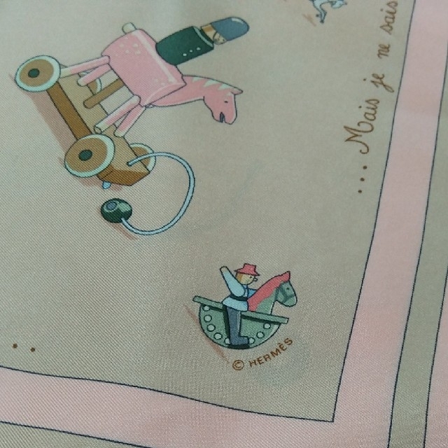 Hermesカレ90★お馬の話をして★シルクスカーフ超美品!!!!