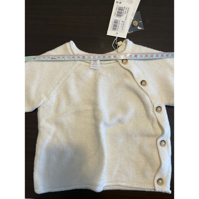 PETIT BATEAU(プチバトー)のプチバトー  パイルセットアップ　新品未使用 キッズ/ベビー/マタニティのベビー服(~85cm)(ニット/セーター)の商品写真