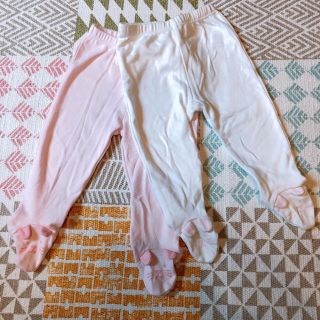 ザラキッズ(ZARA KIDS)のZARA baby 68 足先カバーパンツ 2枚セット(パンツ)