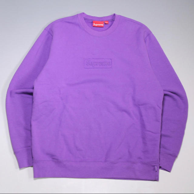 Supreme Cutout logo Crewneck Sweatshirt