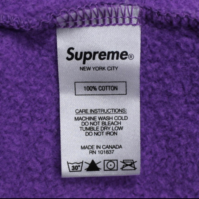 Supreme Cutout logo Crewneck Sweatshirt