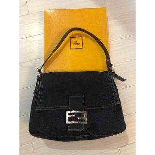 フェンディ(FENDI)のレア　FENDI　フェンディ　デニムバッグ(ショルダーバッグ)