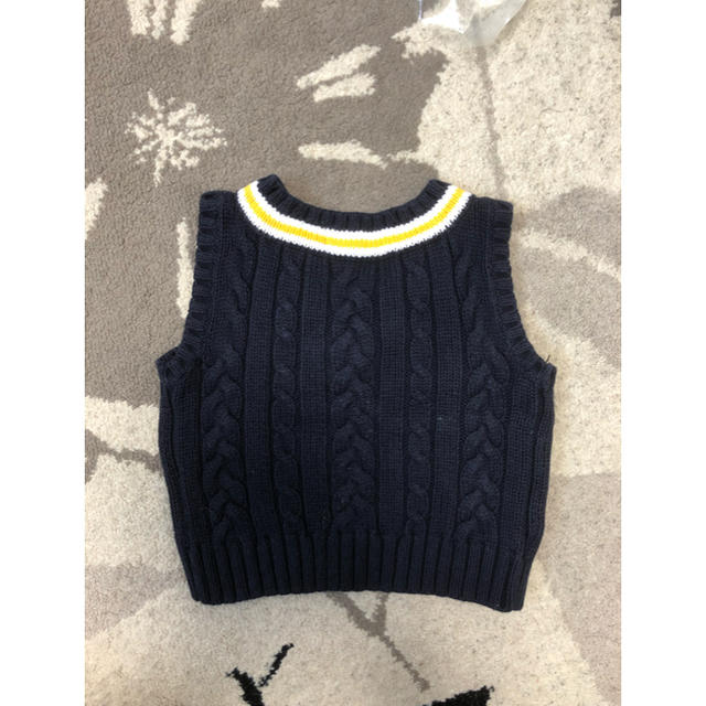 POLO RALPH LAUREN(ポロラルフローレン)のラルフローレン　キッズベスト【サイズ80くらい】 キッズ/ベビー/マタニティのベビー服(~85cm)(ニット/セーター)の商品写真