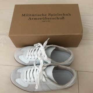 ユナイテッドアローズグリーンレーベルリラクシング(UNITED ARROWS green label relaxing)のGerman Trainer   箱付き(スニーカー)