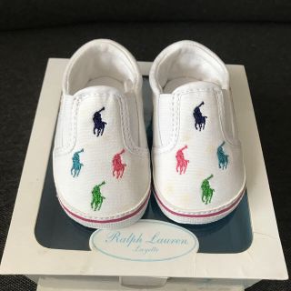 ポロラルフローレン(POLO RALPH LAUREN)のラルフローレン　キャンバスシューズ(スリッポン)