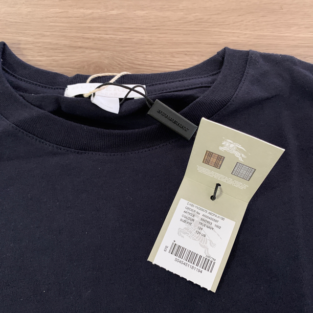 バーバリー チルドレン キッズ ジュニア 12歳 150 Tシャツ 新品 正規品