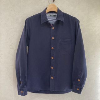 ザショップティーケー(THE SHOP TK)のショップTK ボタンシャツ ダークネイビー M(シャツ)