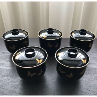 ハナエモリ(HANAE MORI)のハナエモリ  蓋付き お椀   5個セット(食器)