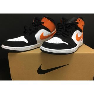 ナイキ(NIKE)のNIKE AIR JORDAN1 MID エアジョーダン1 ミッド(スニーカー)