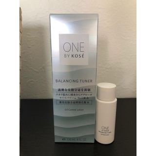 コーセー(KOSE)のONE BY KOSE バランシングチューナー　新品未開封120ml +28ml(化粧水/ローション)