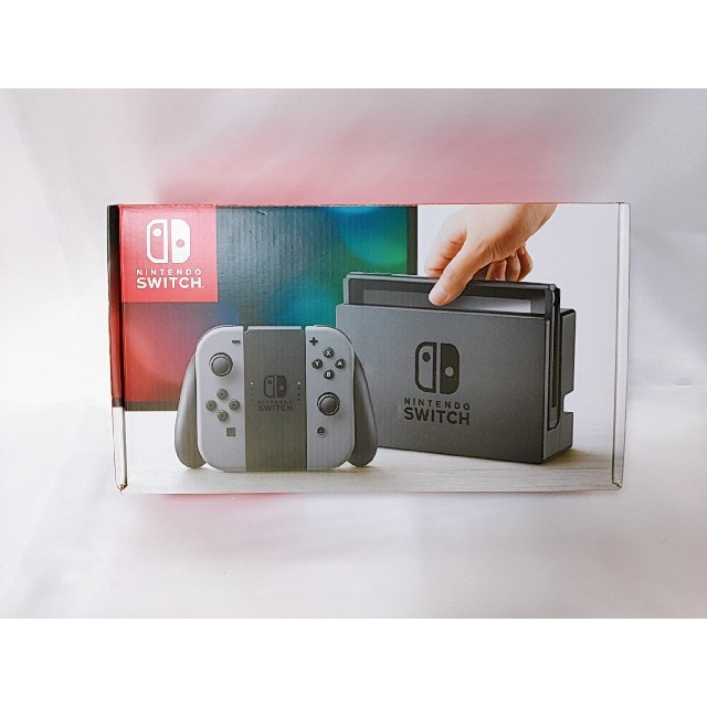 スタイリッシュシンプル 【美品】Nintendo Switch 本体 グレー 旧型