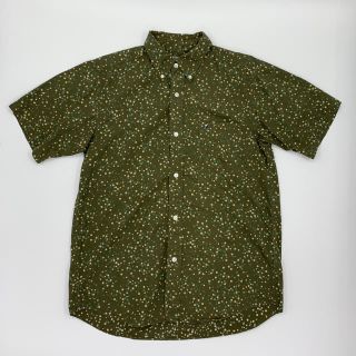 デプト(DEPT)のDEPT デプト ドット ワンポイント ドクロ 半袖シャツ S khaki(シャツ)