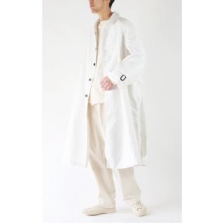 コモリ(COMOLI)の【新品】outil ウティ manteau uzes モールスキン サイズ2(ステンカラーコート)