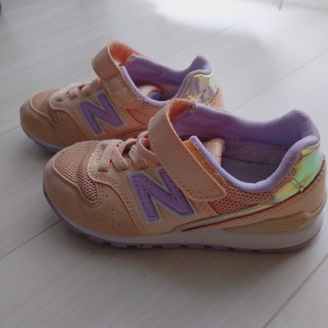 New Balance(ニューバランス)のニューバランス　new balance　996　17.5cm　オレンジ キッズ/ベビー/マタニティのキッズ靴/シューズ(15cm~)(スニーカー)の商品写真