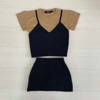 アズールバイマウジー(AZUL by moussy)のAZUL kids セットアップ100(ワンピース)