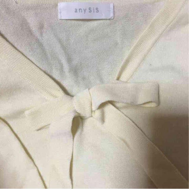 anySiS(エニィスィス)のanysis リボン　トップス レディースのトップス(カットソー(長袖/七分))の商品写真