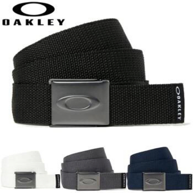 Oakley(オークリー)のOAKLEY オークリー ELLIPSE WEB BELT   ブラック メンズのファッション小物(ベルト)の商品写真