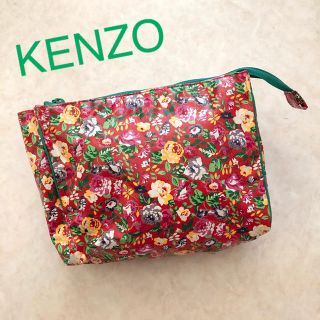 ケンゾー(KENZO)のKENZO 花柄ポーチ(ポーチ)