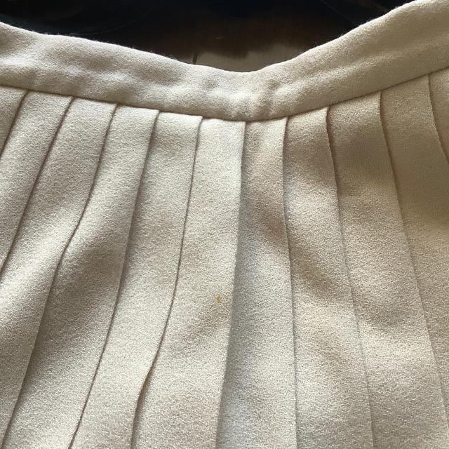 LAISSE PASSE(レッセパッセ)のレッセパッセ　ピンクベージュプリーツスカート レディースのスカート(ミニスカート)の商品写真