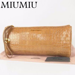 ミュウミュウ(miumiu)のミュウミュウ コスメ 化粧 アクセサリー ポーチ 小物入れ マルチケース バッグ(ポーチ)