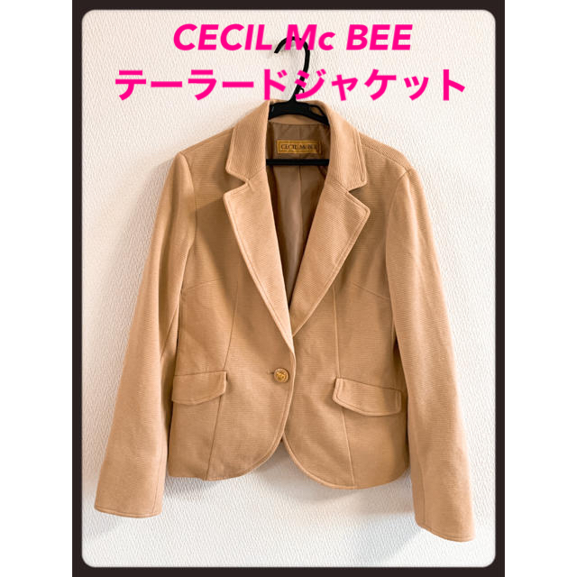 CECIL McBEE(セシルマクビー)の♡CECIL Mc BEEテーラードジャケット♡ レディースのジャケット/アウター(テーラードジャケット)の商品写真