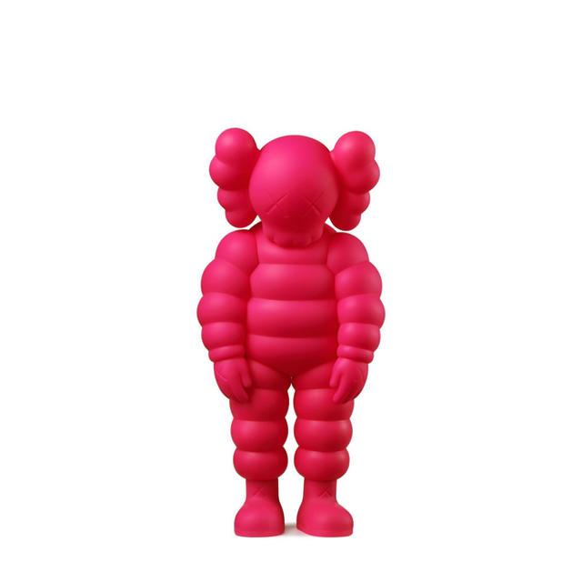 5体　KAWS WHAT PARTY FIGURE PINK