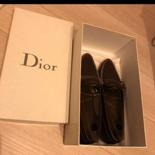 クリスチャンディオール(Christian Dior)のディオールの35.5サイズのローファー(ローファー/革靴)