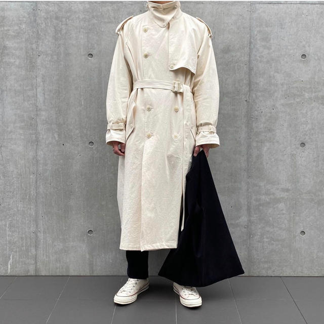 stein 20SS DOUBLE SHADE TRENCH COAT