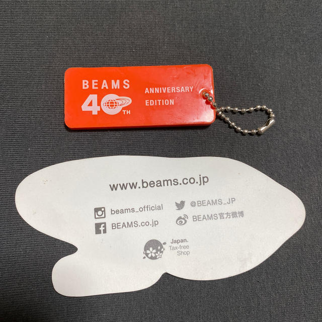 BEAMS(ビームス)のBEAMS ステッカー　キーホルダー メンズのファッション小物(キーホルダー)の商品写真
