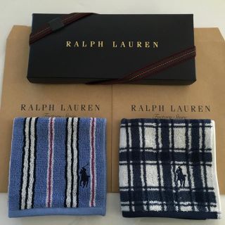 ラルフローレン(Ralph Lauren)のセール♪ギフト♡ラルフ タオルハンカチ(ハンカチ/ポケットチーフ)