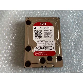 WD RED 4.0TB WD40EFRX ２台(PCパーツ)