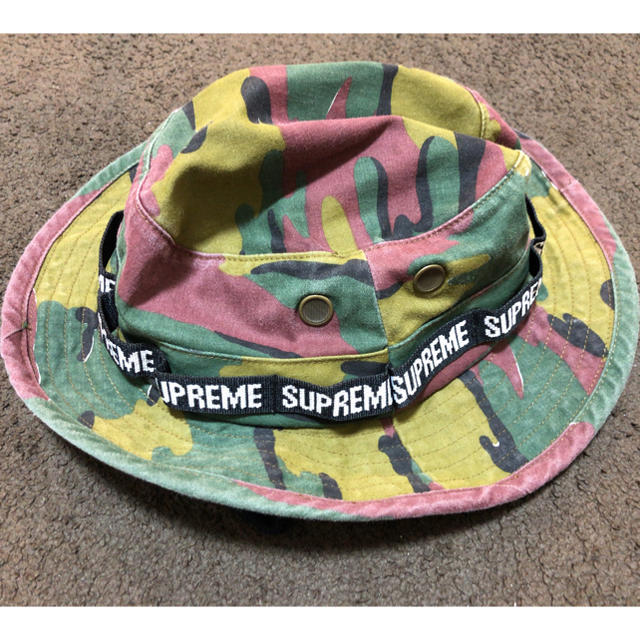 Supreme(シュプリーム)のSupreme 2018ss ミリタリーブーニー ハット 迷彩カモ柄 美品 値下 メンズの帽子(ハット)の商品写真