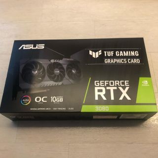 エイスース(ASUS)のRTX 3080 ASUS TUF GAMING OC(PCパーツ)