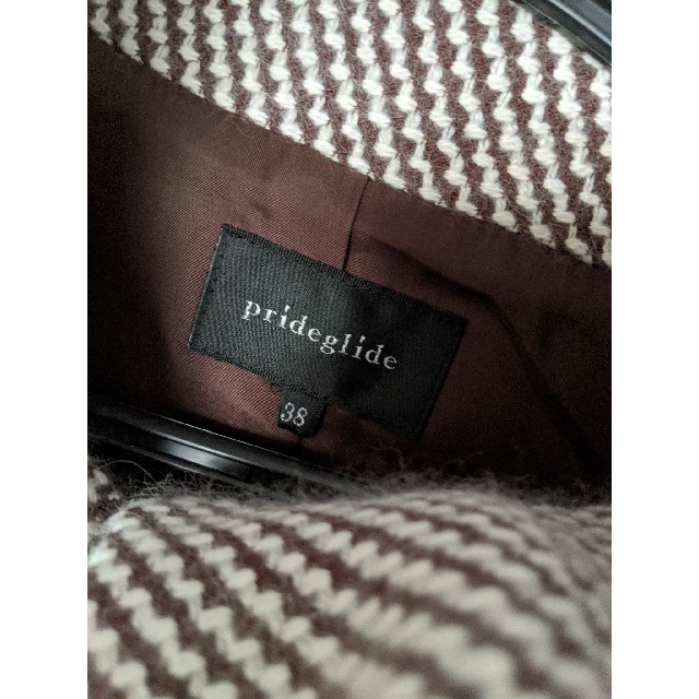 prideglide(プライドグライド)の美品　プライドグライド　羊毛ジャケット レディースのジャケット/アウター(ノーカラージャケット)の商品写真