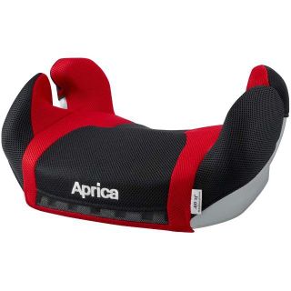 送料無料　新品Aprica(アップリカ) 　ブースタージュニア　レッド(自動車用チャイルドシート本体)