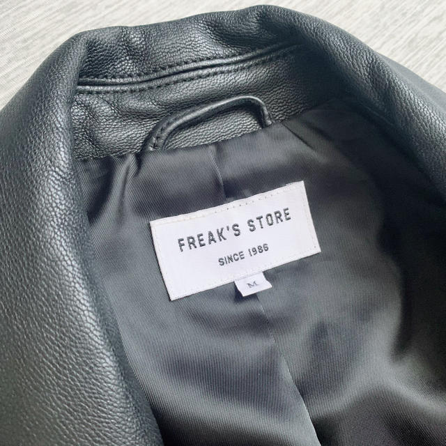 FREAK'S STORE(フリークスストア)のフリークストア　FREAK'S STORE  ダブルライダースジャケット　 メンズのジャケット/アウター(ライダースジャケット)の商品写真