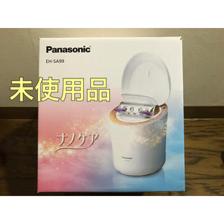 パナソニック(Panasonic)のスチーマー ナノケア W温冷エステタイプ ピンク調 EH-SA99-P(1台入)(フェイスケア/美顔器)