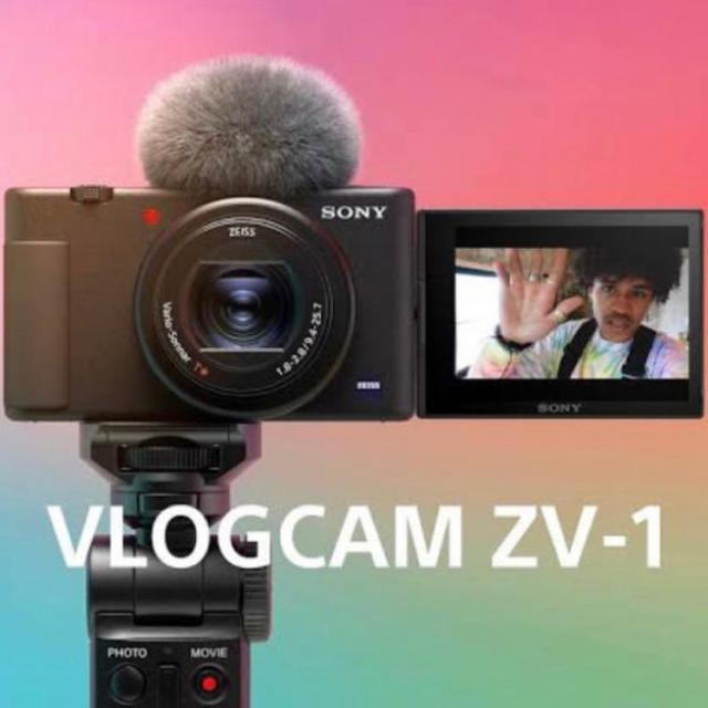 カメラソニー Vlog用カメラ VLOGCAM ZV-1G  新品未開封