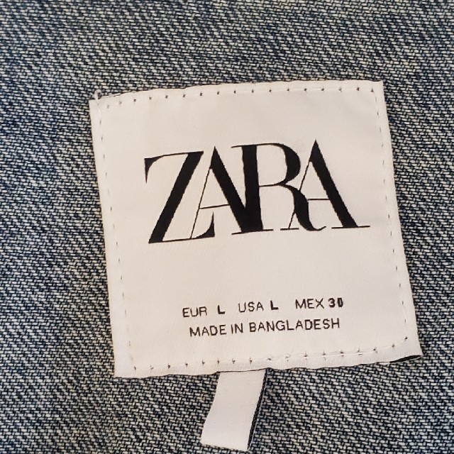 ZARA(ザラ)のZARA　デニムジャケット Gジャン レディースのジャケット/アウター(Gジャン/デニムジャケット)の商品写真