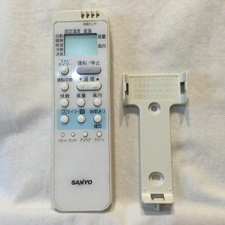 サンヨー(SANYO)のSANYO エアコンリモコンRCS-AX1(エアコン)