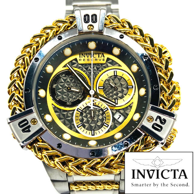 【定価30万円！】★激レア! ●デカ重! invicta 腕時計 メンズ